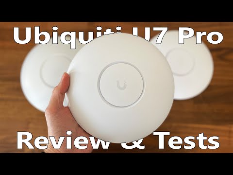 Ubiquiti U7 Pro WiFi 7 AP Review & Tests: Should you stick with the U6 Pro or the LR?