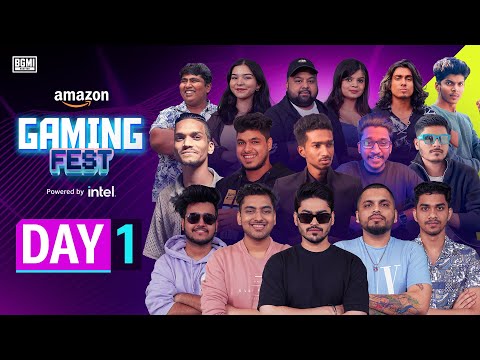 Amazon Gaming Fest – Influencer Showdown & Hot Deals! | BGMI | Day 1
