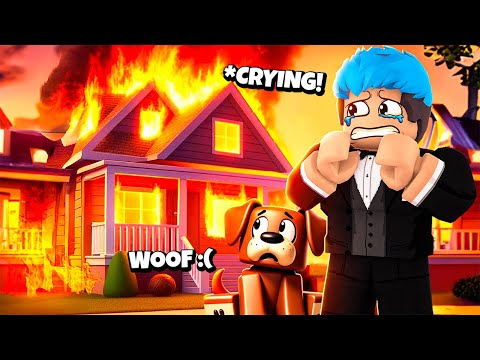 Don’t Burn The House Down | Roblox | MY FRIENDS BETRAY ME AND BURN OUR MY HOUSE!