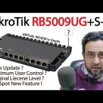 Mikrotik RB5009UG+S+IN Heavy Duty Home Lab Router | Mikrotik RB5009UG | Mikrotik RB5009 -Price in BD