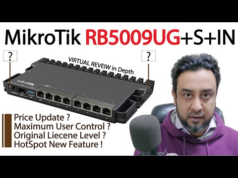 Mikrotik RB5009UG+S+IN Heavy Duty Home Lab Router | Mikrotik RB5009UG | Mikrotik RB5009 -Price in BD