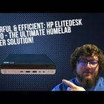 Powerful & Efficient: HP EliteDesk G4 800 - The Ultimate Homelab Server Solution!