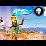 70 Elimination Solo Vs Squads Gameplay Wins (Fortnite Chapter 5 Season 2 PS4 Controller)