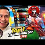 Dominating Top 1 Grandmaster V Badge Lobby ❤ RG ZARA GAMING  Freefire Live Stream,,.#freefire #live