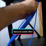 Some of my network installations for 2022 #techtok #ethernet #lowvoltagetech #homelab #computernetwo...