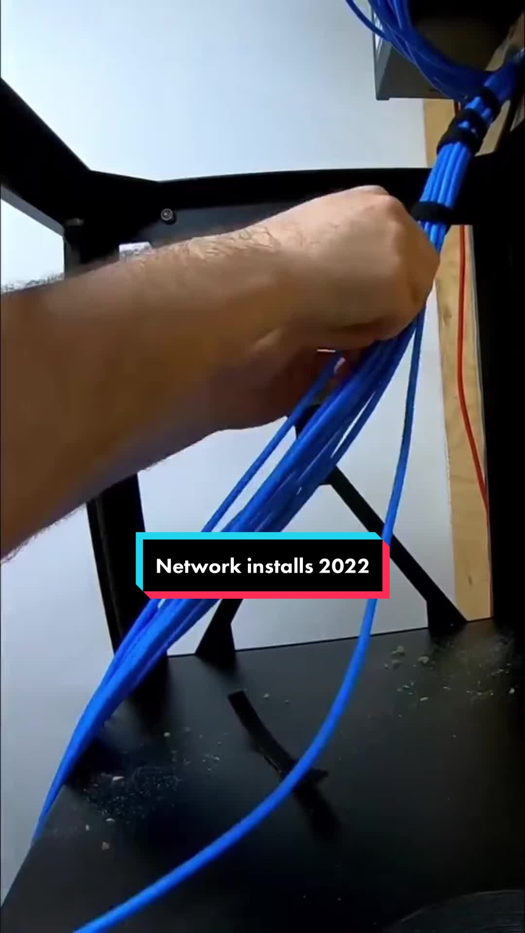 Some of my network installations for 2022 #techtok #ethernet #lowvoltagetech #homelab #computernetworking #ubiquiti #unifi #cctv #cablemanagement #wifi6 #cooltech