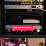 Taking a look at a viewer submitted network rack #techtok #ethernet #homelab #lowvoltagetech #compu...
