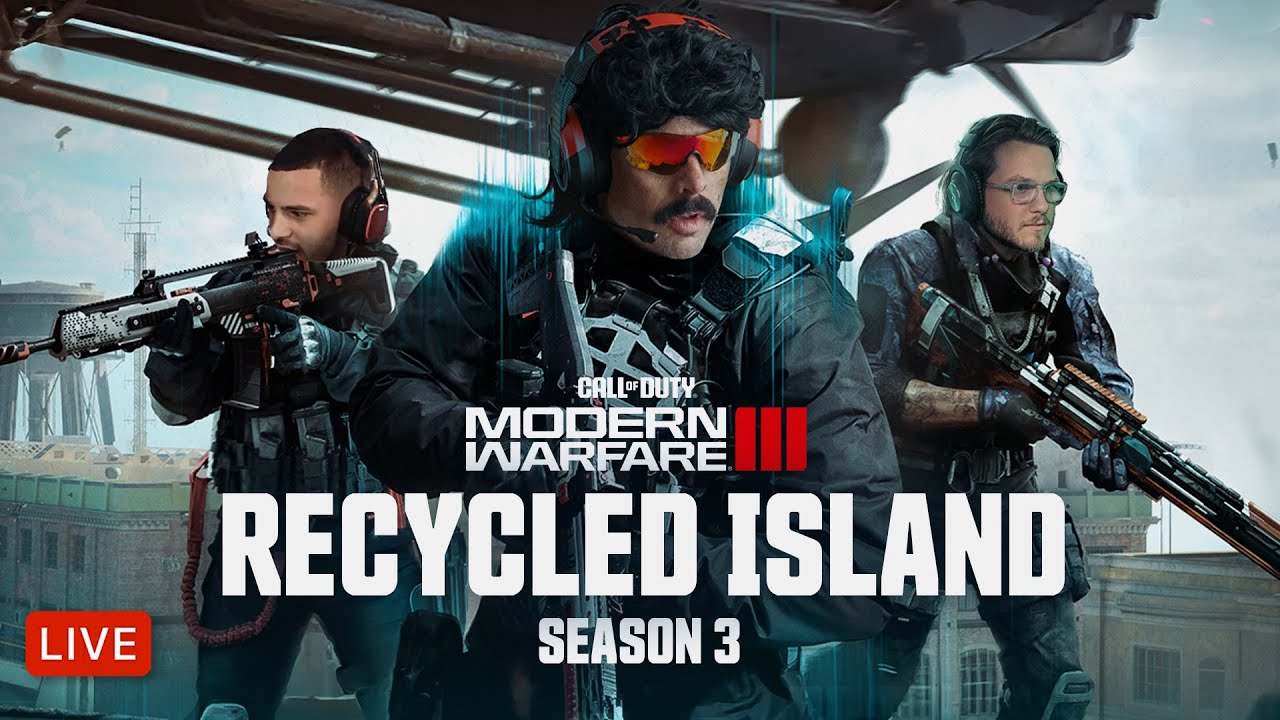 🔴LIVE – DR DISRESPECT – WARZONE – REBIRTH ISLAND IS BACK