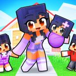 Having APHMAU KIDS in Minecraft!