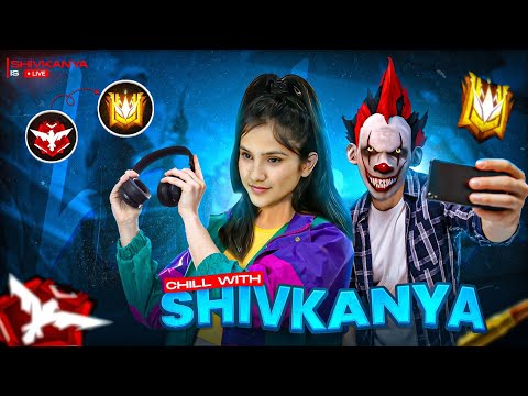 Live Gold to Grandmaster FF Rank Push – Shivkanya Gaming👸#TondeGamer #nonstopgaming #freefirelive