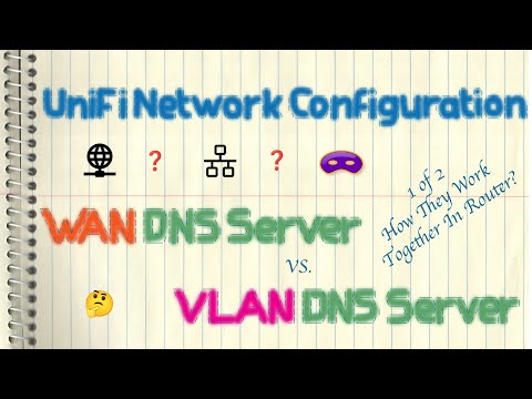 Ubiquiti UniFi – WAN DNS Server Setting vs. VLAN DNS Server Setting: How They Work Together?