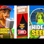 🔴FORTNITE CUSTOMS FASHION SHOWS AND MORE.....