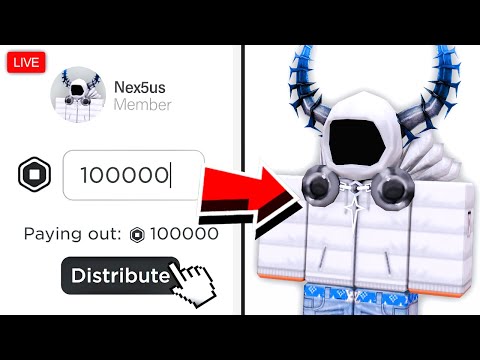 🔴 Giving 1,000 Robux to Every Viewer LIVE! (Roblox Free Robux)