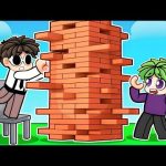 JUNGKurt vs Kenji GIANT JENGA in Roblox!