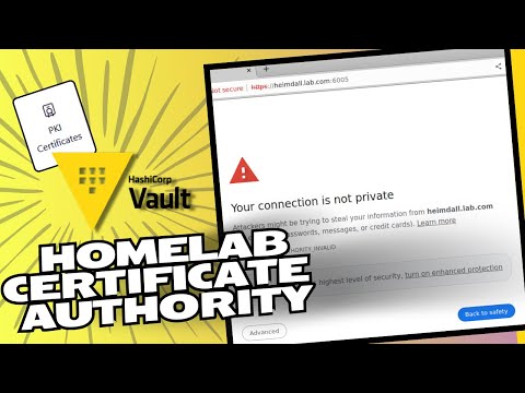 Homelab Certificate Authority Guide | Get Rid of TLS Warnings