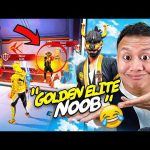 Pro V Badge Girl called Golden S01 a Noob 🤐 Tonde Gamer - Free Fire India