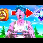 Je Monte UNREAL en RANKED sur Fortnite π