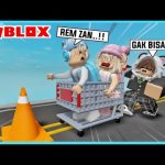 Aku Adiku Dan Zan Naik Troli Supermarket Di Roblox Brookhaven ft @Shasyaalala @zanhoof