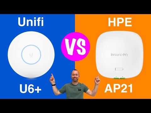 HPE Networking Instant On AP21 vs Ubiquity Unifi U6+ –  WHICH ONE SHOULD YOU BUY?