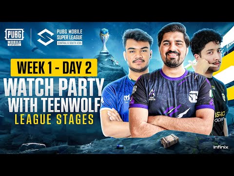 [ WATCH PARTY ] PMSL CSA LEAGUE STAGES W1D2 | TEENWOLF GAMING