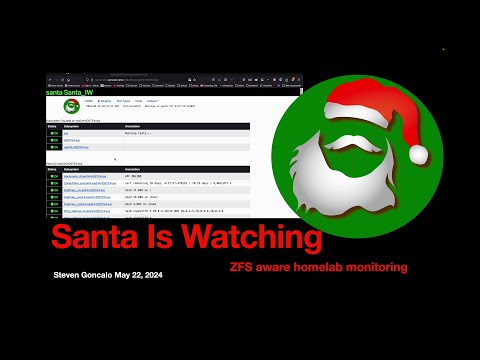 Santa Is Watching:ZFS aware homelab monitoring
