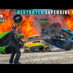GTA 5 : DESTROYING EXPENSIVE SUPER CARS || BB GAMING