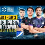 [ WATCH PARTY ] PMSL CSA LEAGUE STAGES W1D3 | TEENWOLF GAMING