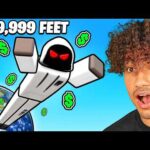 Roblox But EVERY Second My Legs GROW..