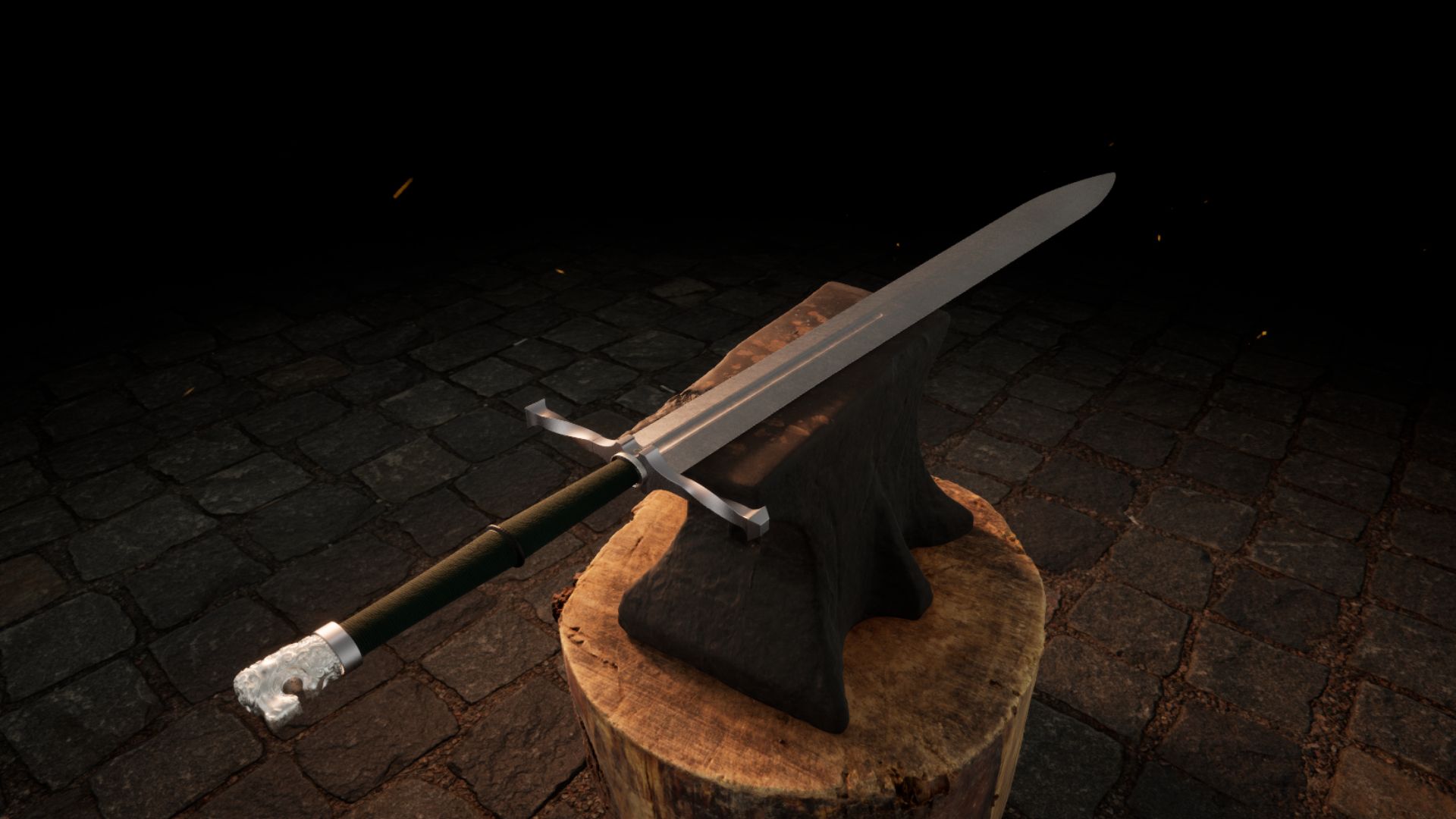 There’s a fantasy swordsmithing sim launching on Steam next week, which is a sentence I’ve been waiting to hear since browsing my dad’s replica sword …
