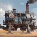 The PvPvE extraction shooter where you build and drive a huge stompy mechanical base across a ruined...