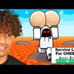 Testing FAKE Survive Lava For Brainrots Games!