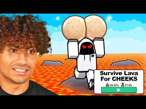 Testing FAKE Survive Lava For Brainrots Games!