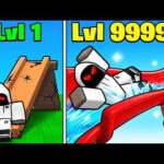 Spending $8,582,495 To Build The TALLEST WATER SLIDE In Roblox..