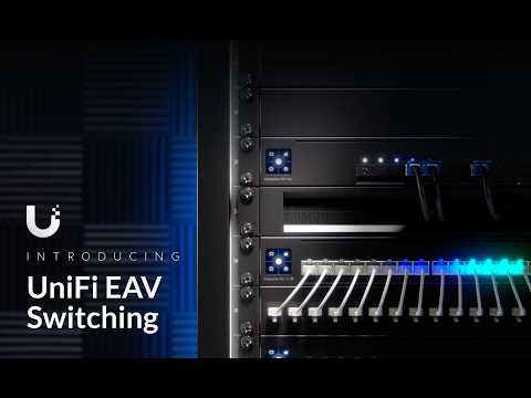 Introducing: UniFi Enterprise Audio/Video Switching with Precision Hardware Timing