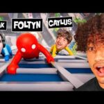 GANG BEASTS With Caylus & Steak!