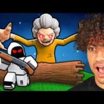 Surviving 50 NIGHTS At GRANDMA'S In Roblox..