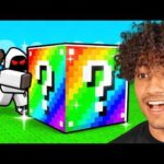 ROBLOX PUSH A LUCKY BLOCK..