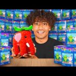 Opening 100 LUCKY BLOCKS In Real Life!