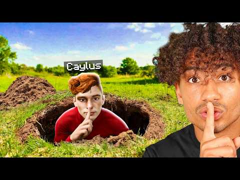 HIDE & SEEK IN GTA 5 W/ CAYLUS & STEAK!!