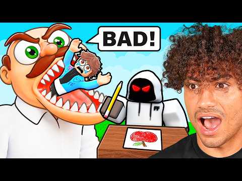 ROBLOX DRAW OR GET EATEN!