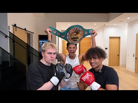 FOLTYN & STEAK TRAINING WITH RYAN GARCIA!