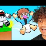 ROBLOX KICK THE BABY..