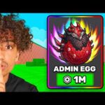 Starting Over Using ONLY ROBUX In Steal A Egg..
