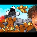 ROBLOX SURVIVE A MILLION MONKEYS..
